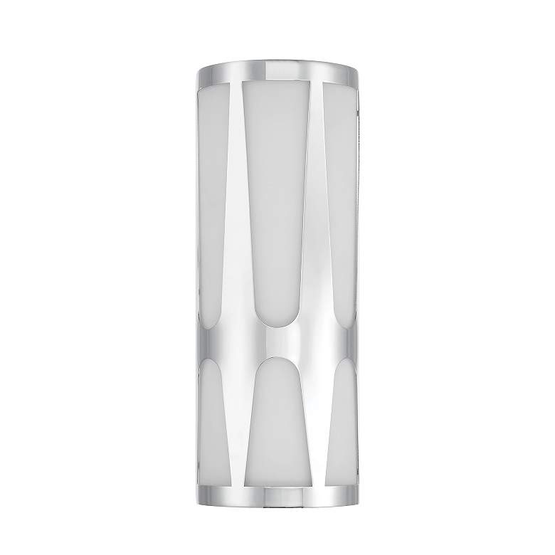 Image 3 Royston Integrated LED polished chrome sconce more views