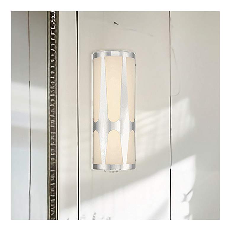 Image 7 Royston Integrated LED polished chrome sconce more views