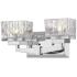 Rubicon 6 1/2" High Chrome 2-Light Wall Sconce