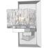 Rubicon 8 3/4" High Chrome Wall Sconce