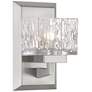 Rubicon by Z-Lite Brushed Nickel 1 Light Wall Sconce