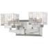 Rubicon by Z-Lite Brushed Nickel 2 Light Vanity