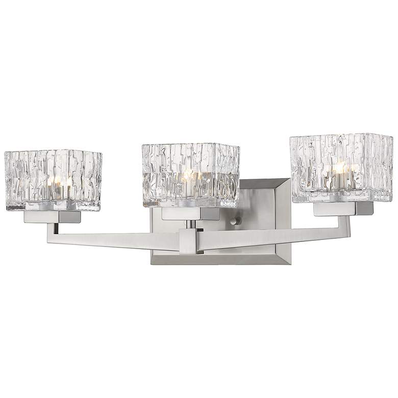 Image 1 Rubicon by Z-Lite Brushed Nickel 3 Light Vanity