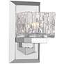 Rubicon by Z-Lite Chrome 1 Light Wall Sconce in scene
