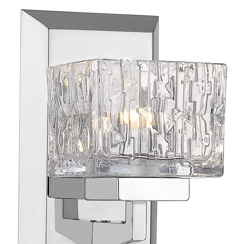 Image 3 Rubicon by Z-Lite Chrome 1 Light Wall Sconce more views