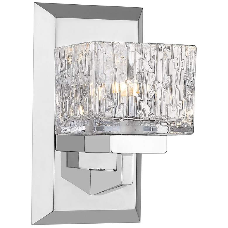 Image 1 Rubicon by Z-Lite Chrome 1 Light Wall Sconce