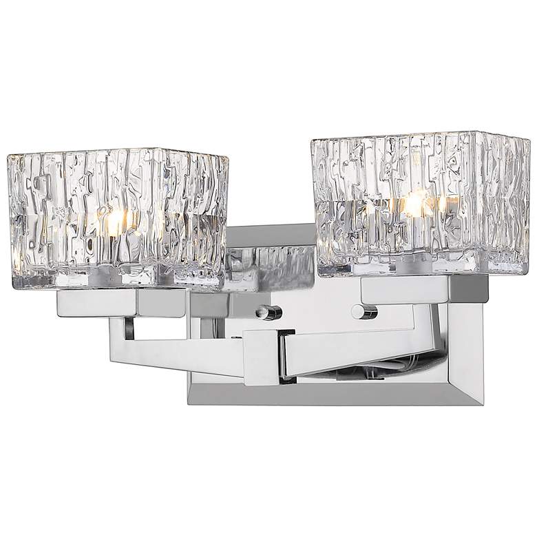 Image 1 Rubicon by Z-Lite Chrome 2 Light Vanity
