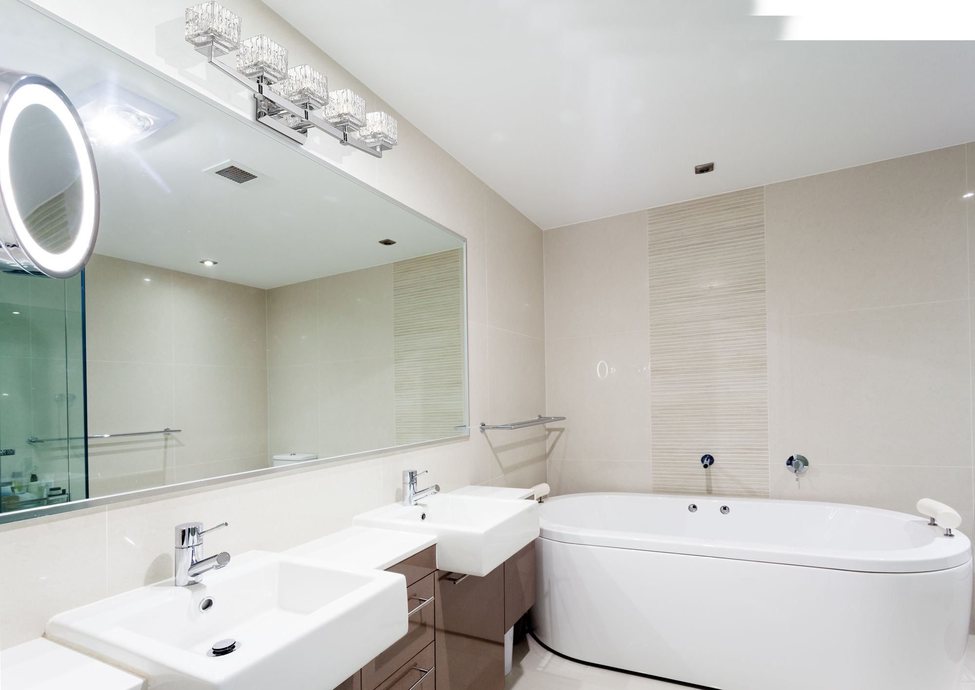 Image 2 Rubicon by Z-Lite Chrome 36 inch 5 Light Vanity more views