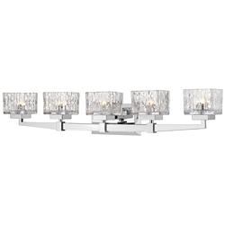 Rubicon by Z-Lite Chrome 5 Light Vanity