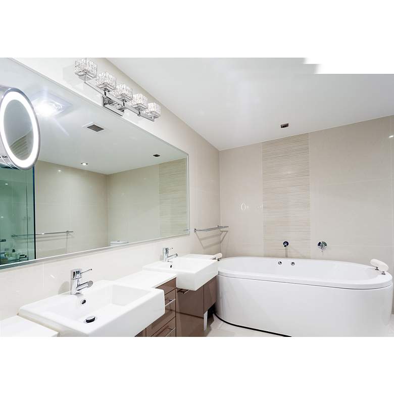 Image 2 Rubicon by Z-Lite Chrome 5 Light Vanity more views