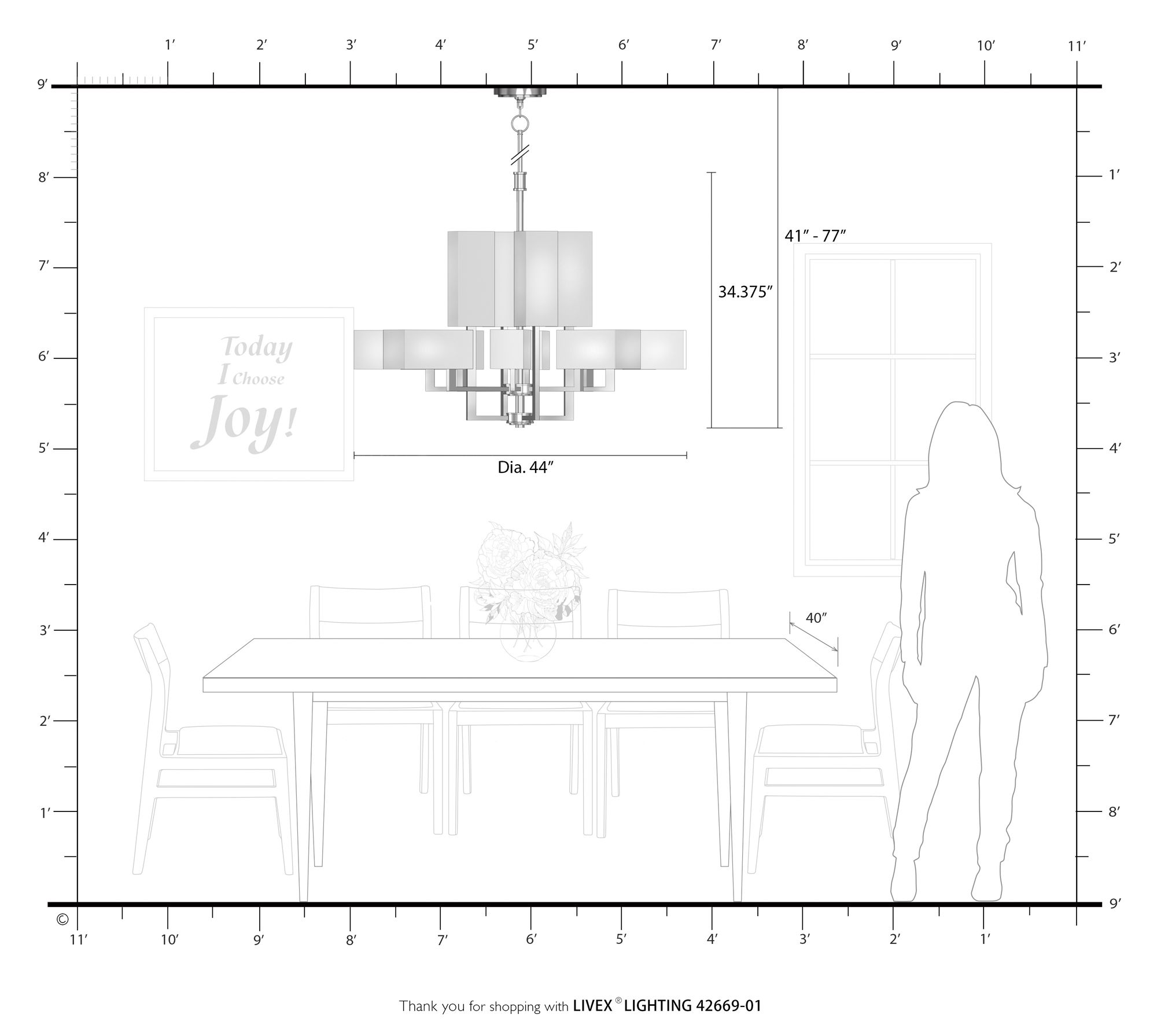 Rubix 12 Light Antique Brass Extra Large Foyer Chandelier