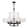 3_Rubix 12 Light Black Extra Large Foyer Chandelier more views