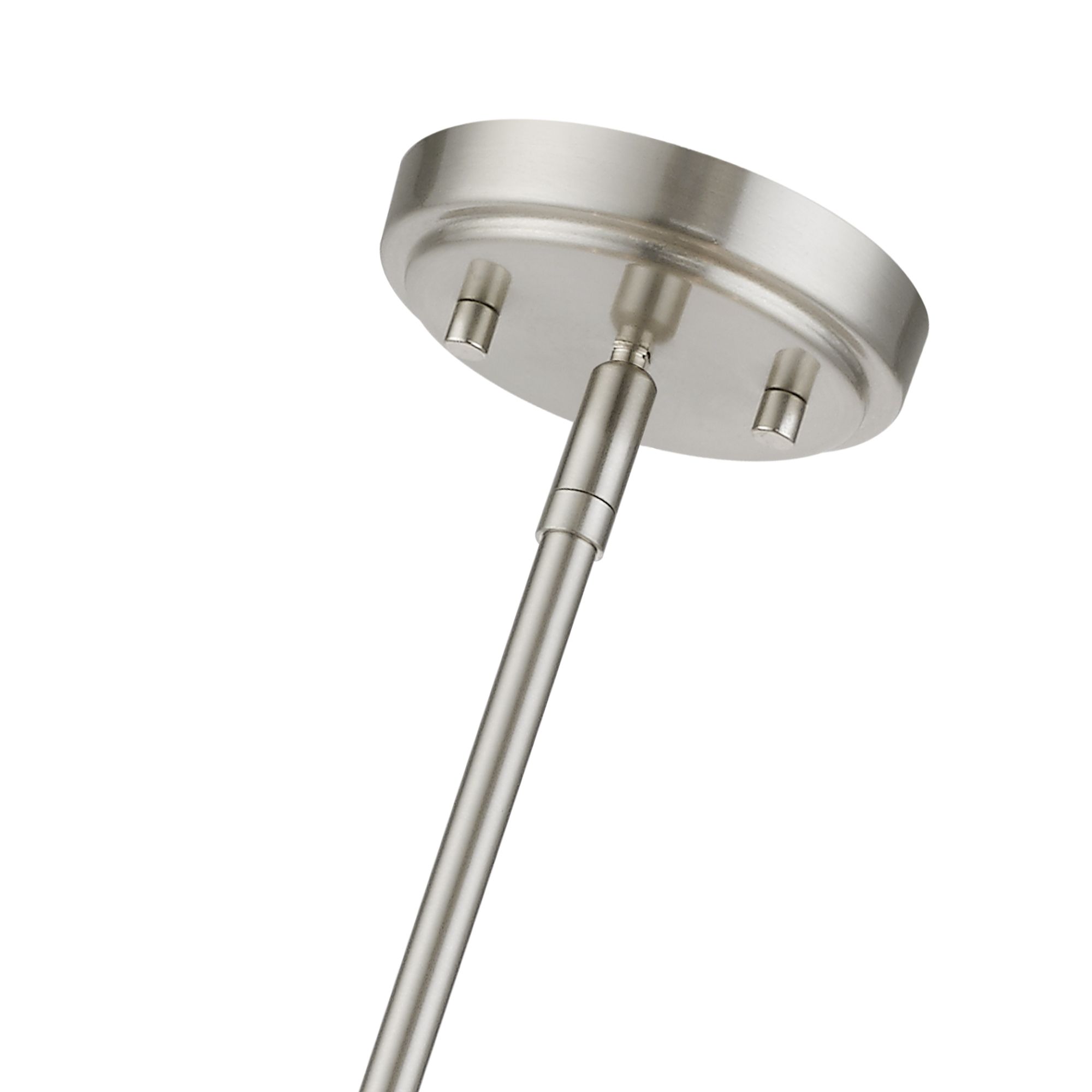 Rubix 5 Light Brushed Nickel Chandelier