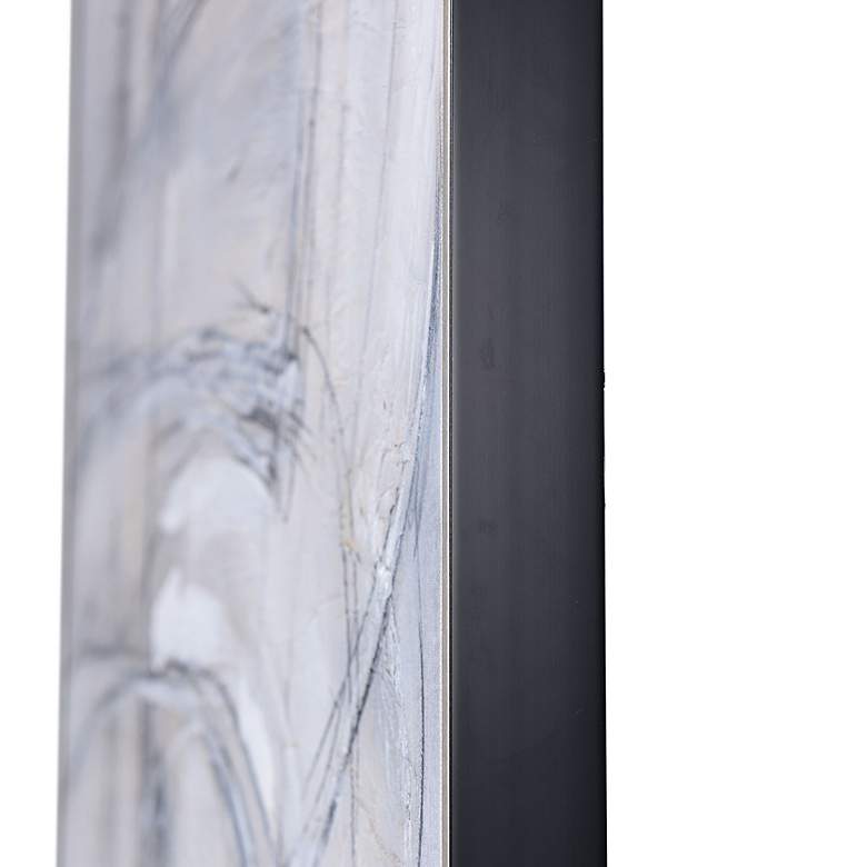 Image 4 Rudiment II Hand Painted Abstract Framed Canvas more views