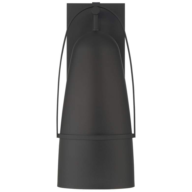 Image 1 Rue 18 in. 1-Light Black Modern Outdoor Wall Lantern