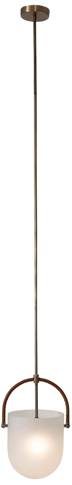 Image 5 Rue 4" Length Ceiling Fixture, Walnut more views