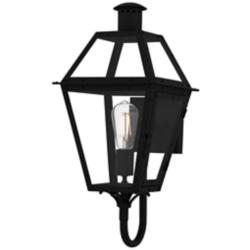 Rue De Royal 1-Light Earth Black Outdoor Wall Lantern