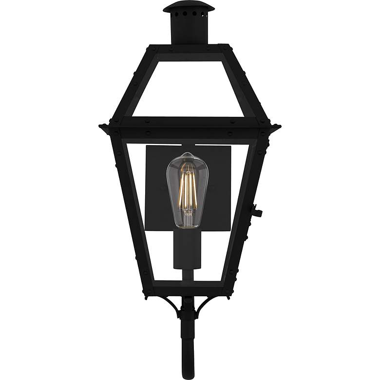 Image 3 Rue De Royal 1-Light Earth Black Outdoor Wall Lantern more views