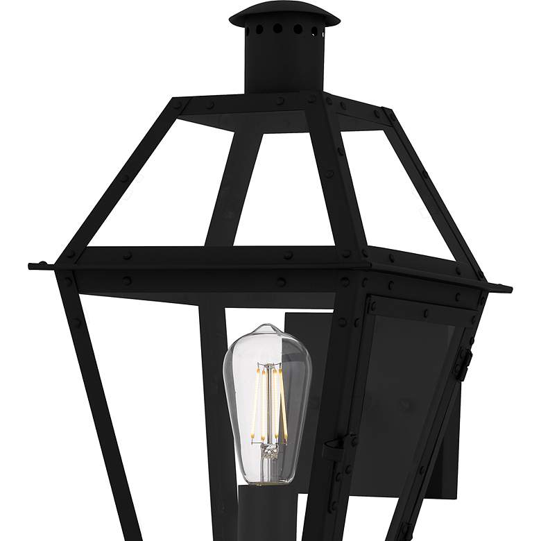 Image 5 Rue De Royal 1-Light Earth Black Outdoor Wall Lantern more views