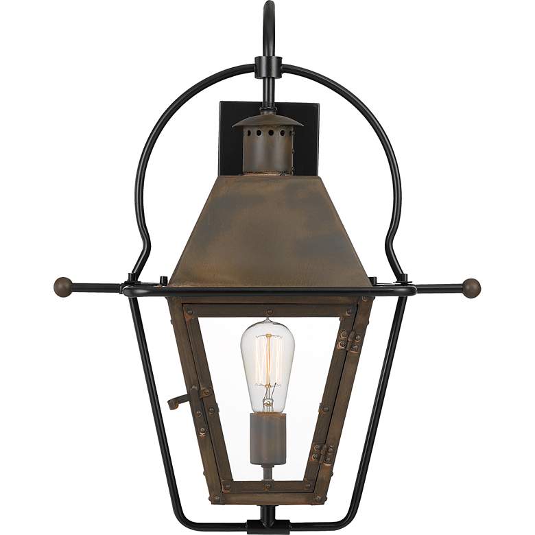 Image 2 Rue De Royal 17 3/4"H Industrial Bronze Outdoor Wall Light more views