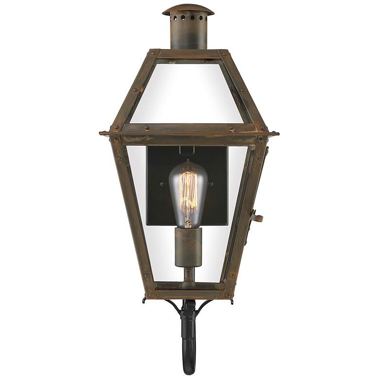 Image 2 Rue De Royal 20 1/2"H Industrial Bronze Outdoor Wall Light more views