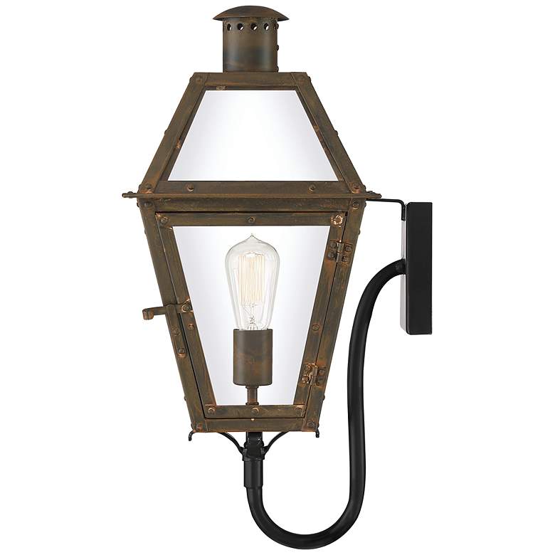 Image 3 Rue De Royal 20 1/2"H Industrial Bronze Outdoor Wall Light more views