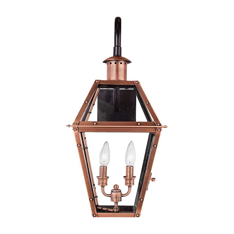 Image 3 Rue de Royal 22 inch High Downbridge Arm Outdoor Wall Light more views