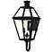 Rue de Royal 23 1/2"H Earth Black 2-Light Outdoor Wall Light