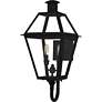2_Rue de Royal 23 1/2"H Earth Black 2-Light Outdoor Wall Light more views
