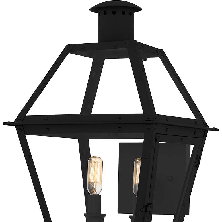 Image 5 Rue de Royal 23 1/2"H Earth Black 2-Light Outdoor Wall Light more views