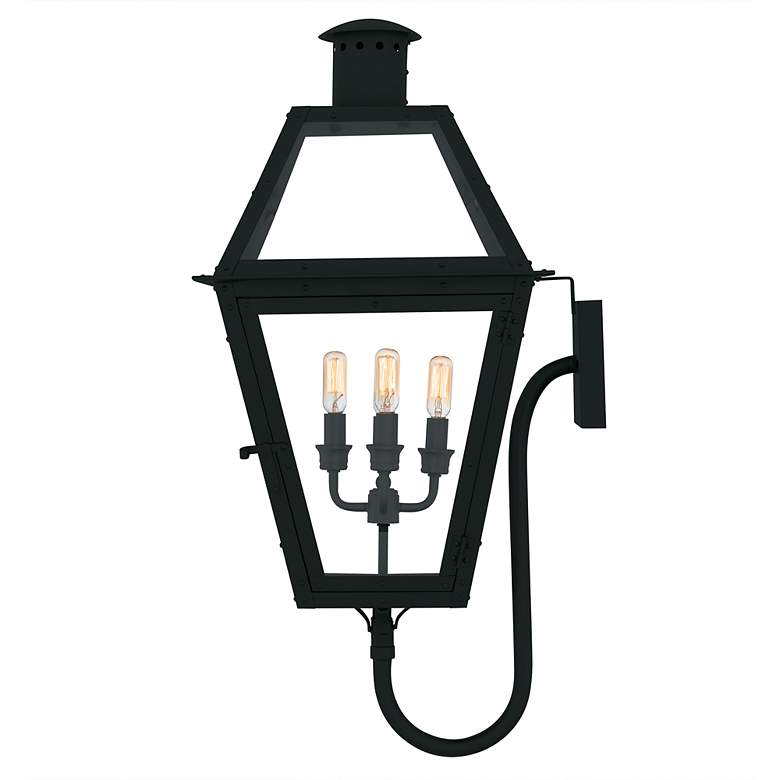 Image 4 Rue De Royal 4-Light Earth Black Outdoor Wall Lantern more views