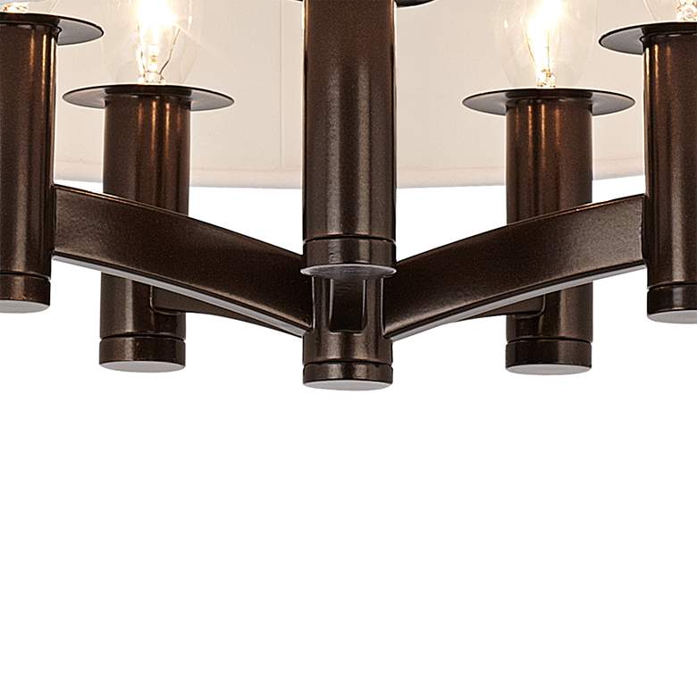 Image 2 Ruffled Feathers Ava 5-Light Bronze Ceiling Light more views