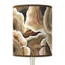 Ruffled Feathers Giclee Droplet Table Lamp