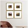 4_Rugged 17"W x 17"H Contemporary Framed Art Set of 4 more views