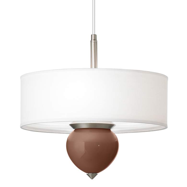 Image 1 Rugged Brown Cleo 16 inch Wide Pendant Chandelier