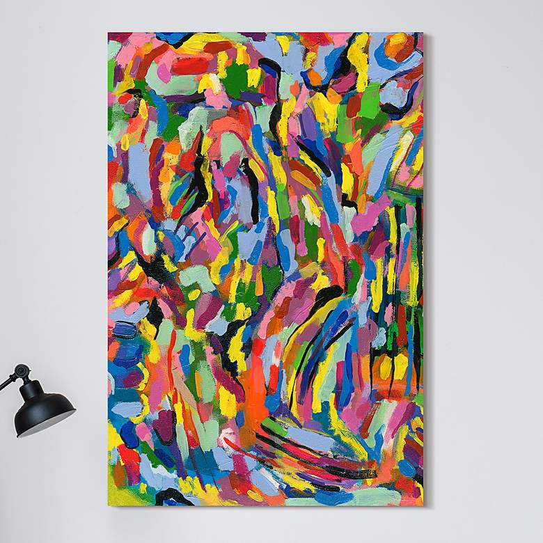 Image 1 Rules of the Rainbow I 32" x 48" Printed Glass Wall Art