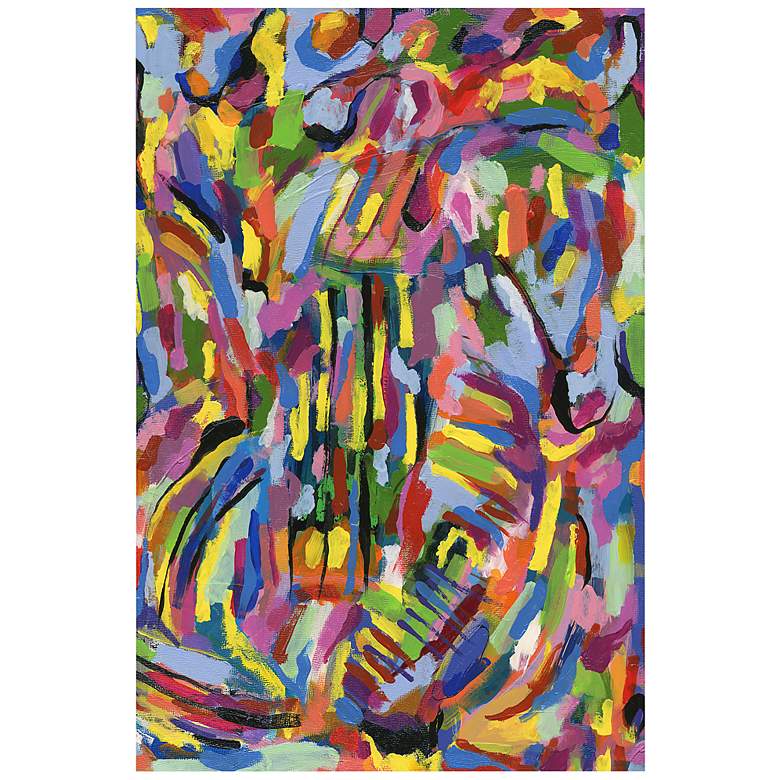 Image 2 Rules of the Rainbow II 32" x 48" Printed Glass Wall Art