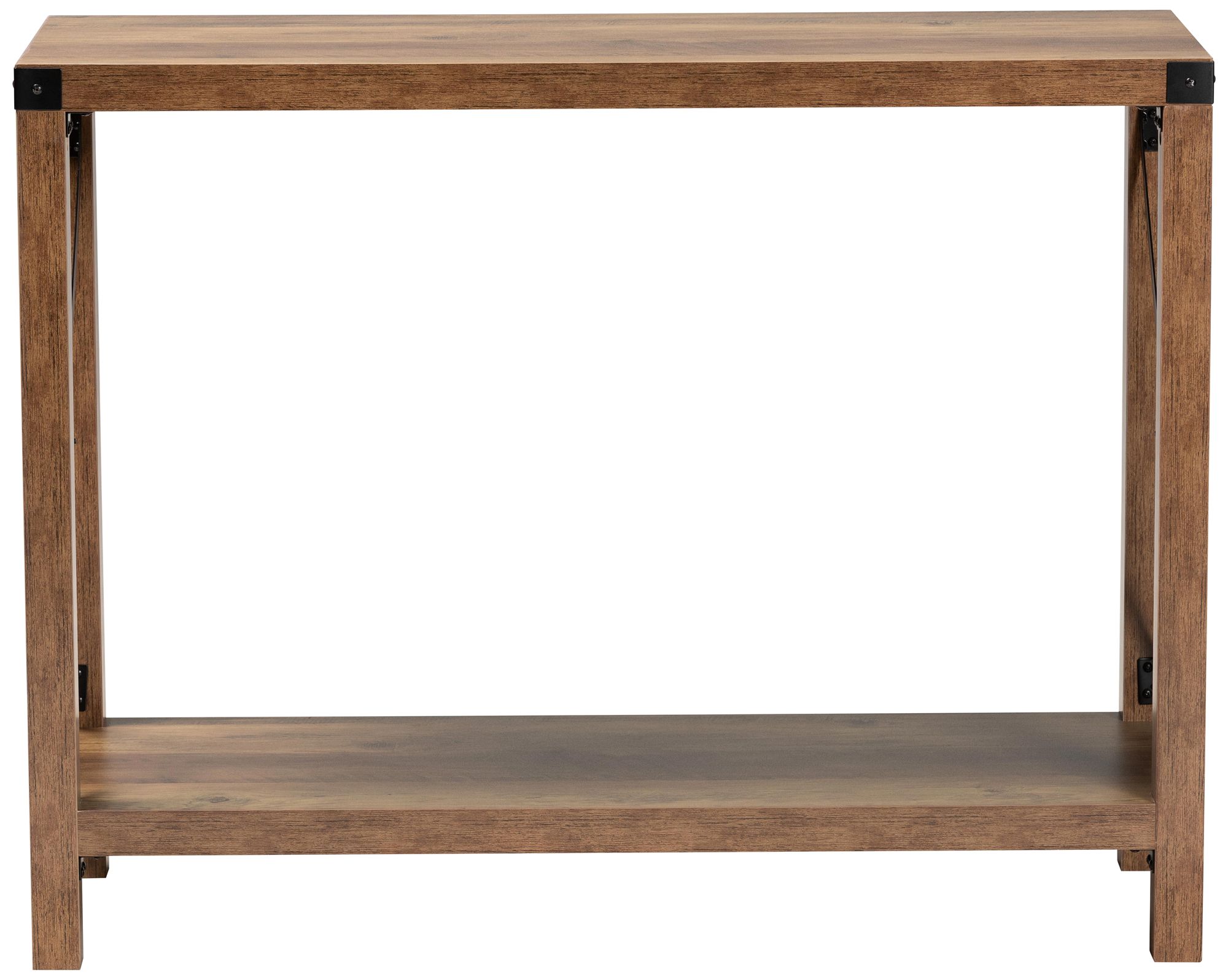 Rumi 39 1/2" Wide Natural Brown Wood Console Table - #3534C | Lamps Plus