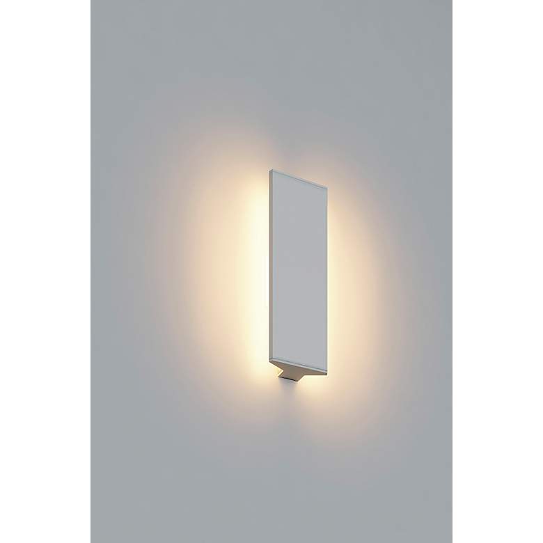 Image 5 Runner - 16 Inch LED Wall Sconce - White more views