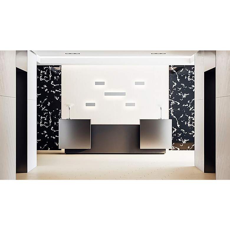 Image 7 Runner - 16 Inch LED Wall Sconce - White more views