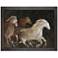 Running Wild I 45" Wide Rectangular Giclee Framed Wall Art
