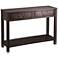 Rupert 42" Wide Renovation Gray Industrial Console Table