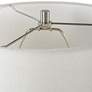 7_Rupture 19" Ivory and Gray Ceramic Table Lamp more views