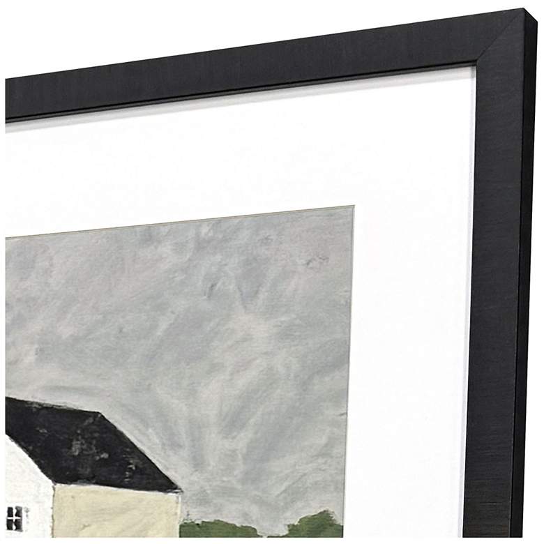 Image 3 Rural Escape 24"W x 20"H Modern Framed Art Set of 4 more views