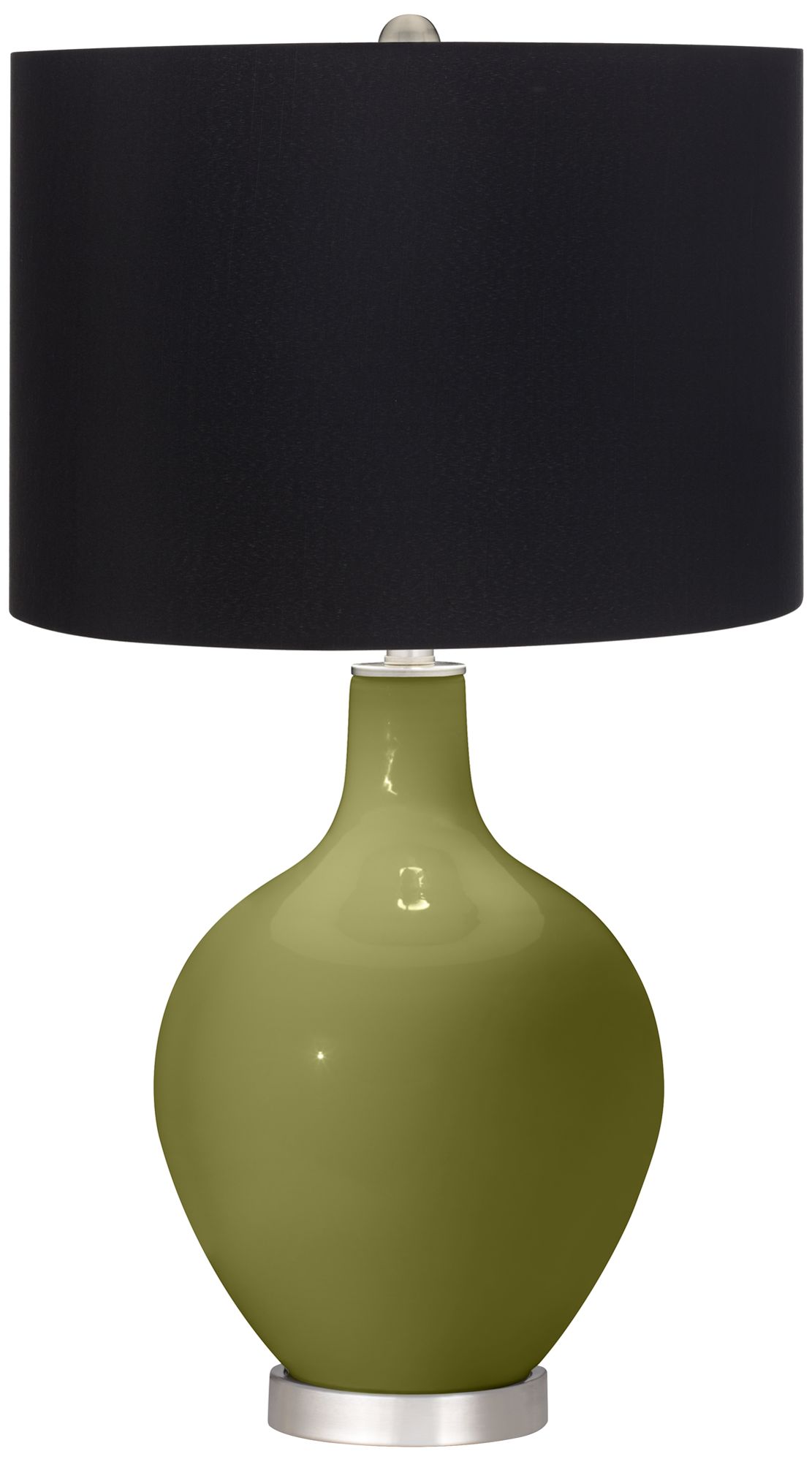 green and black lamp