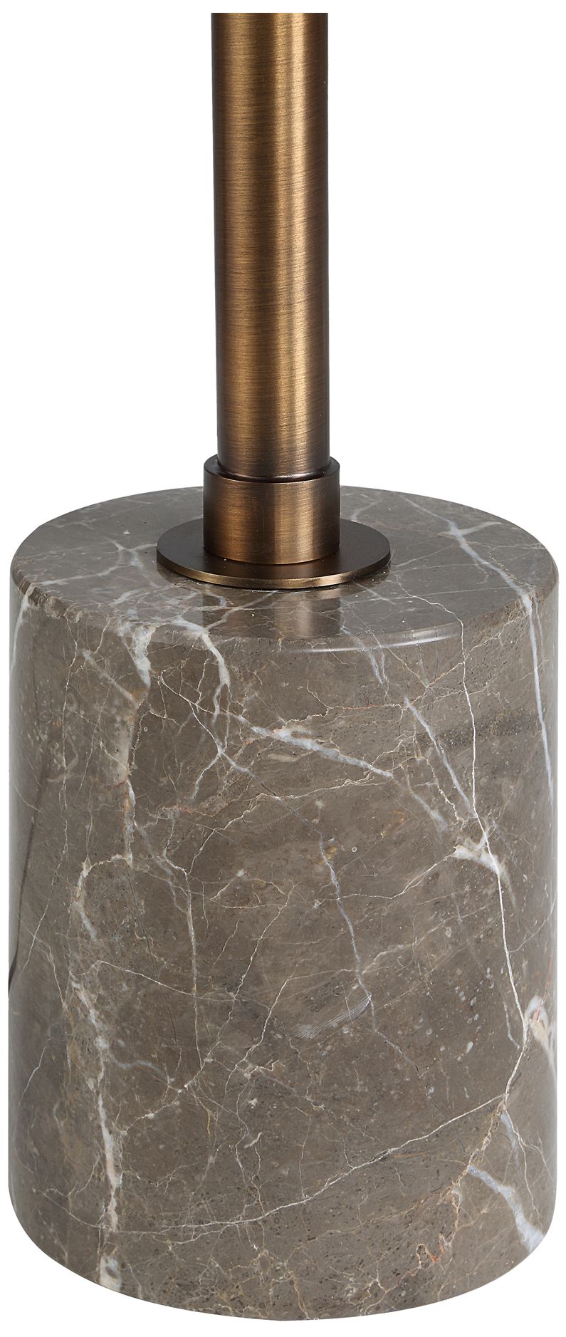 Image 4 Ruslur 62.75" Tall Matte Black Floor Lamp with Tapered Linen Shade more views
