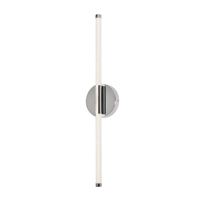 Image 1 Rusnak 24" High Polished Chrome LED Wall Sconce