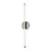 Rusnak 24" High Polished Chrome LED Wall Sconce
