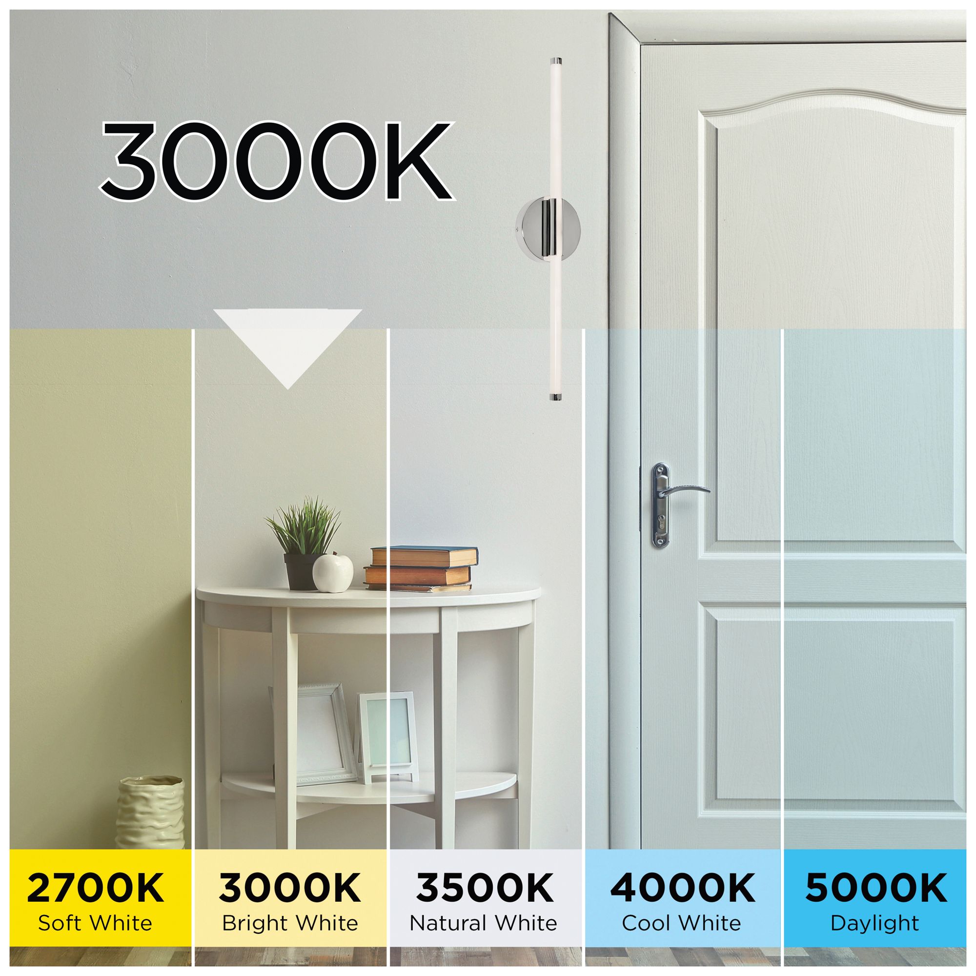 Image 4 Rusnak 24" LED Wall Sconce - Black more views