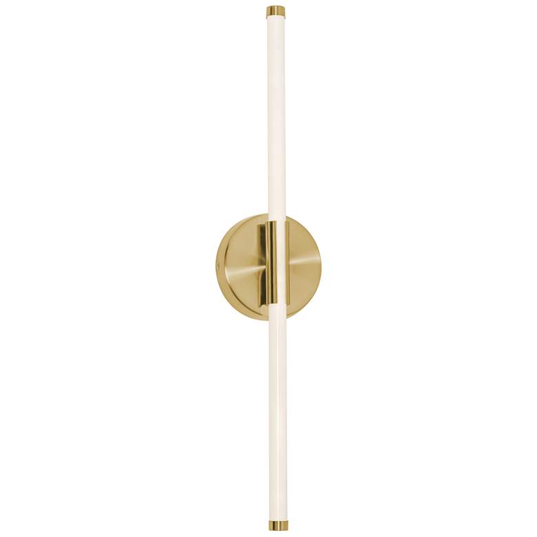 Image 1 Rusnak 24 inch LED Wall Sconce - Satin Brass